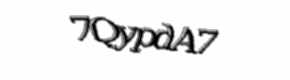 Security check image, please type the characters shown